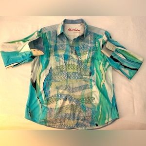Robert Graham “Limited Edition” Merman Shirt XL #113 of 780